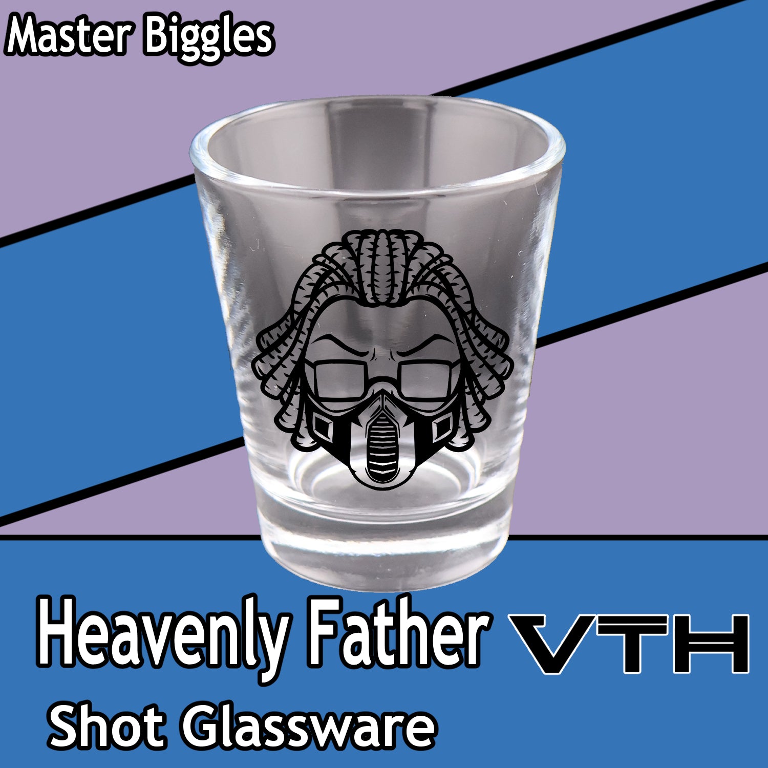 Heavenly Father Shot Glass - Master Biggles
