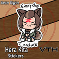 Hera Kita Everyday I Endure Sticker - Master Biggles
