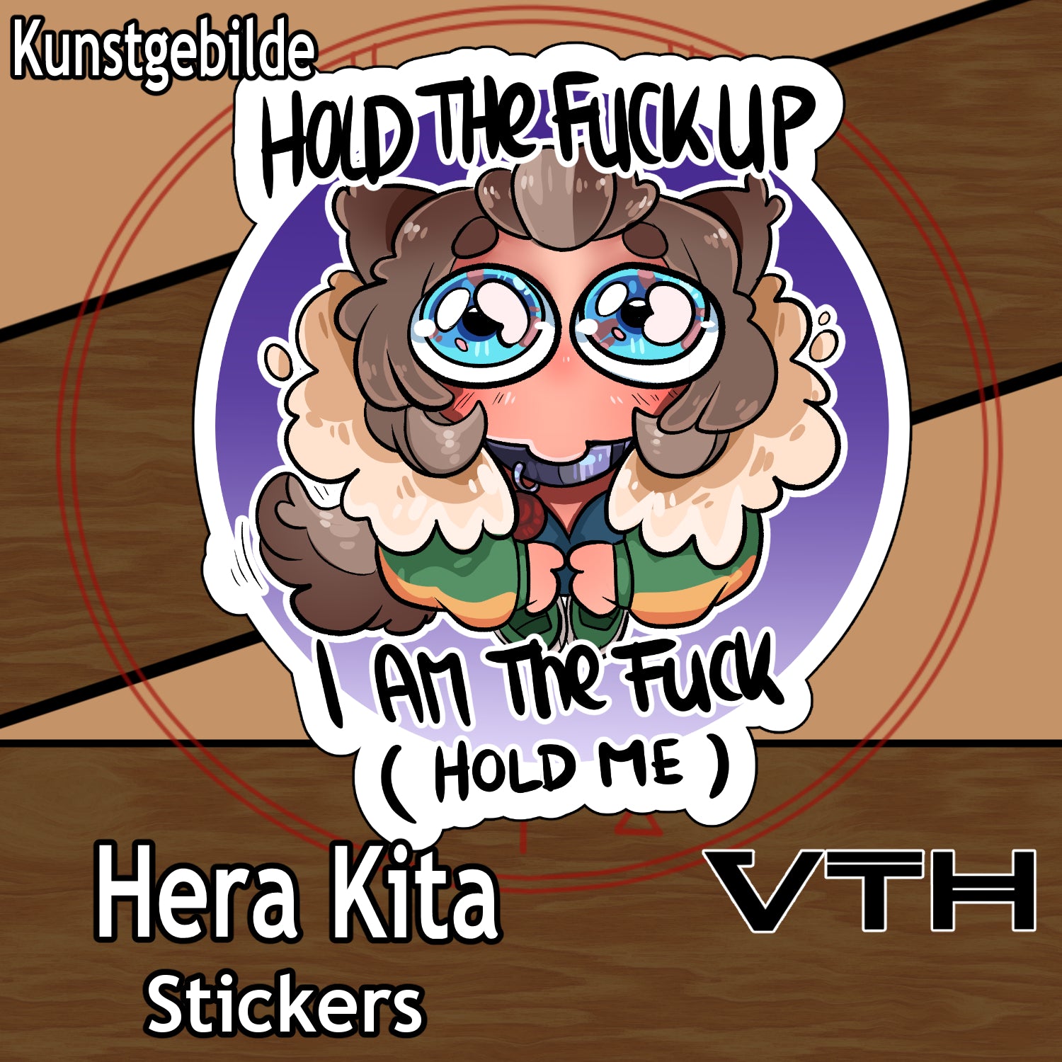 Hera Kita Hold Me Sticker - Kunstgebilde