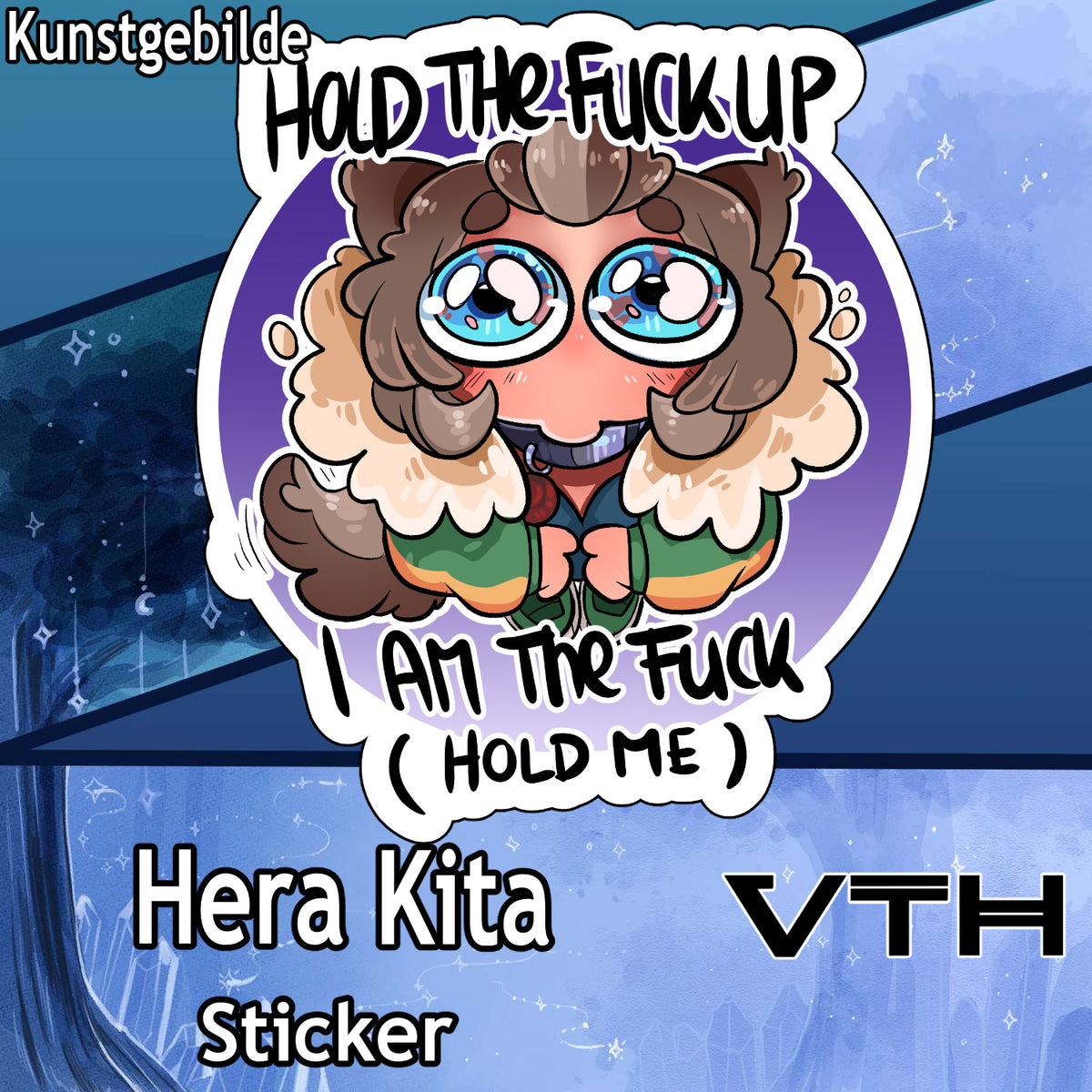 Hera Kita Hold Me Sticker - Kunstgebilde
