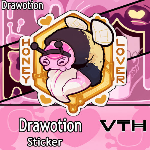 Drawotion Honey Lover Sticker