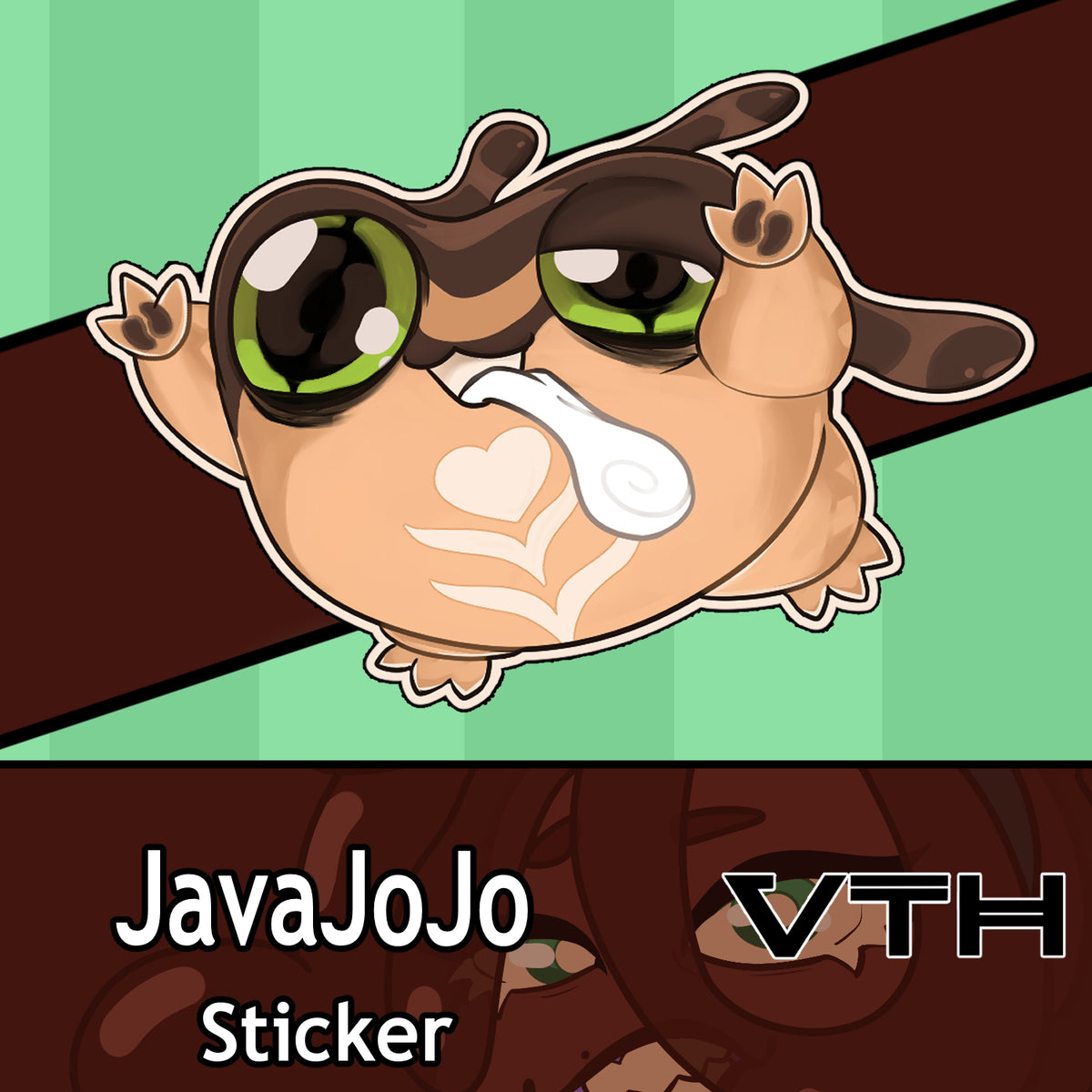 JavaJojo Doppio Sticker