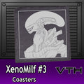 XenoMilf #3 Coaster
