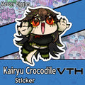 KairyuCrocodile RAWR Sticker - Master Biggles