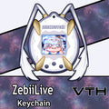 ZebiiLIVE ZebiiGachi Keychain