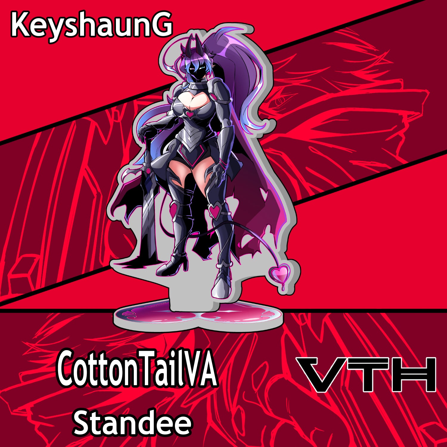 CottonTailVA Wrath Standee - KeyshaunG