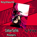 CottonTail Moonlight Poster - KeyshaunG