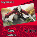 Saeko Poster - KeyshaunG