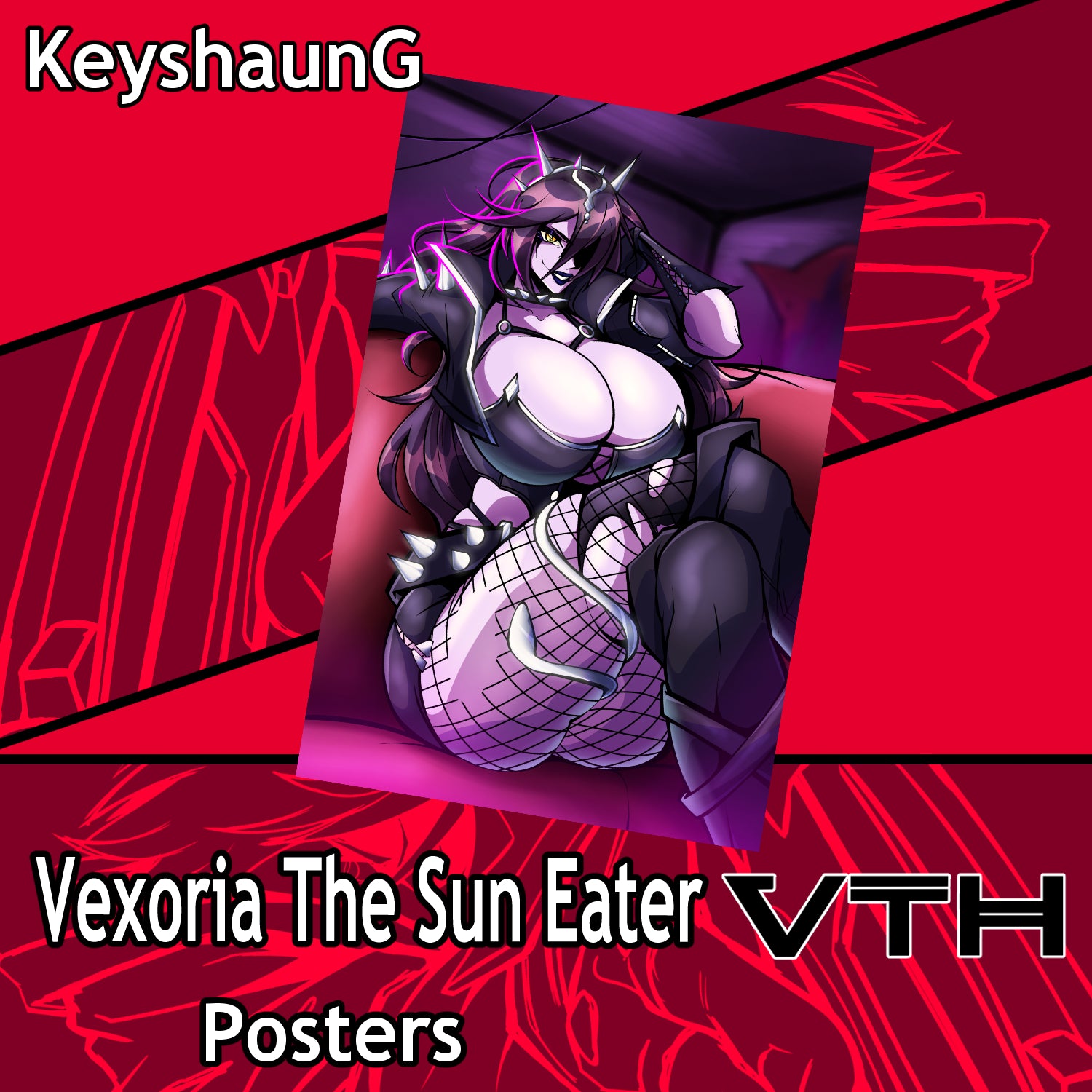 Rockstar Vexoria The Sun Eater Poster - KeyshaunG