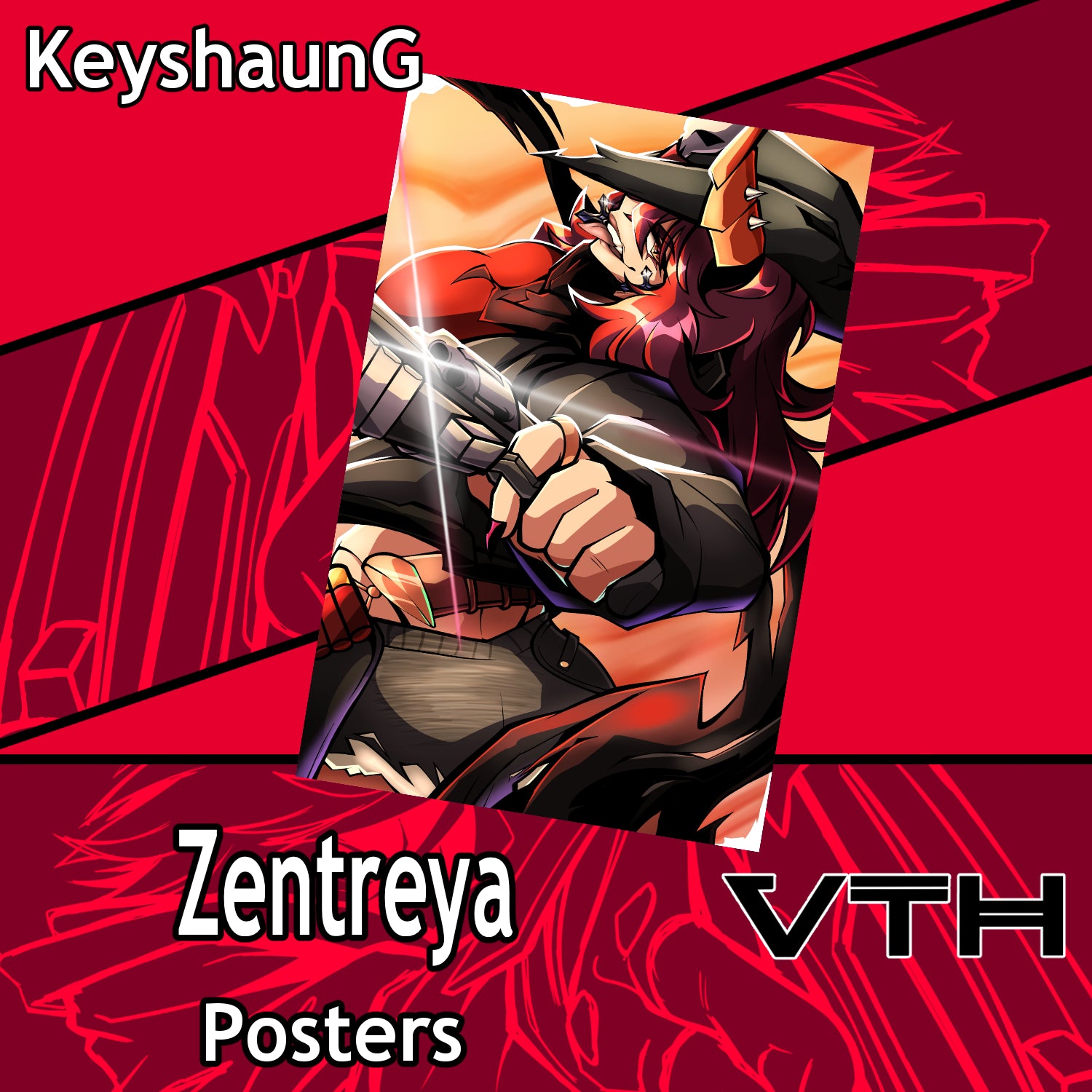 CowGirl Zentreya Poster - KeyshaunG