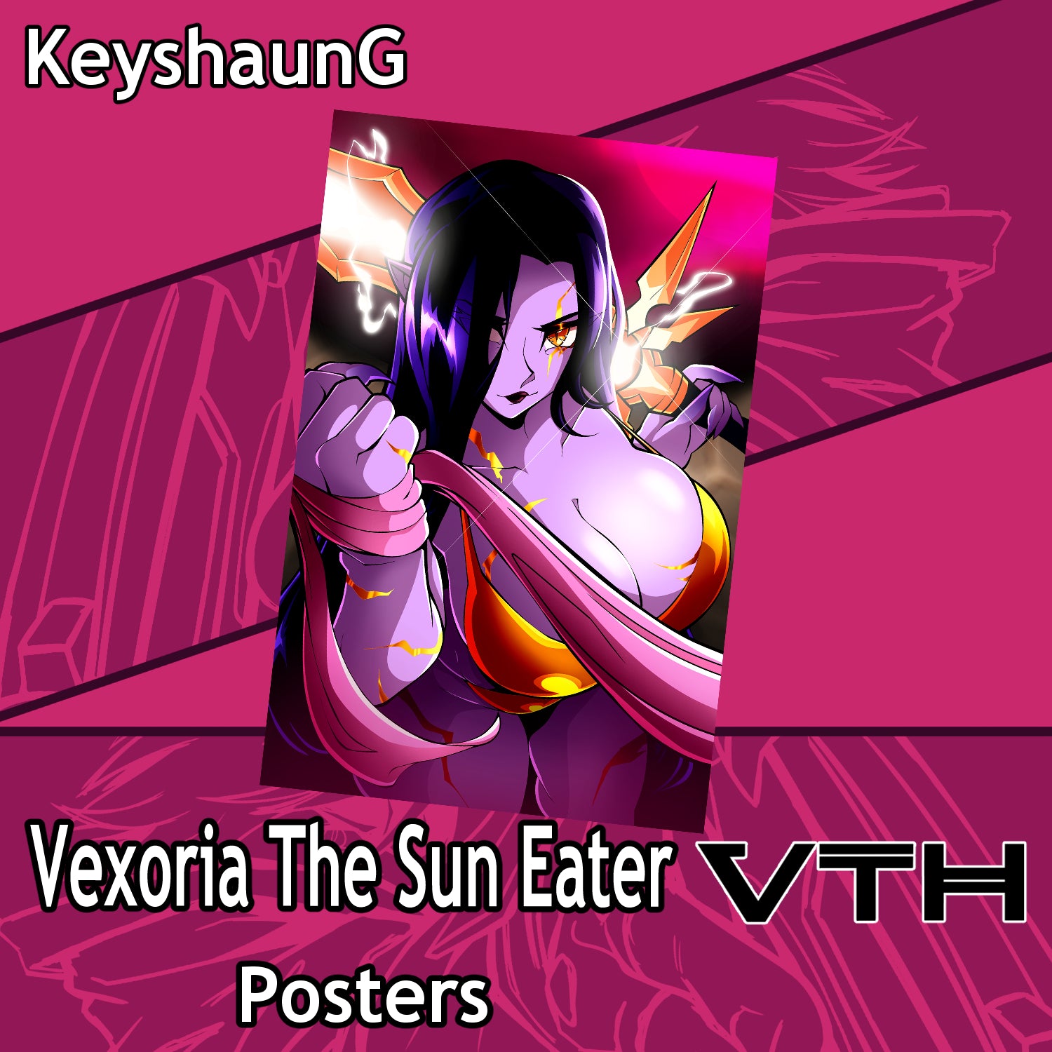 Vexoria The Sun Eater, Fight Against Breast Cancer  - KeyshaunG