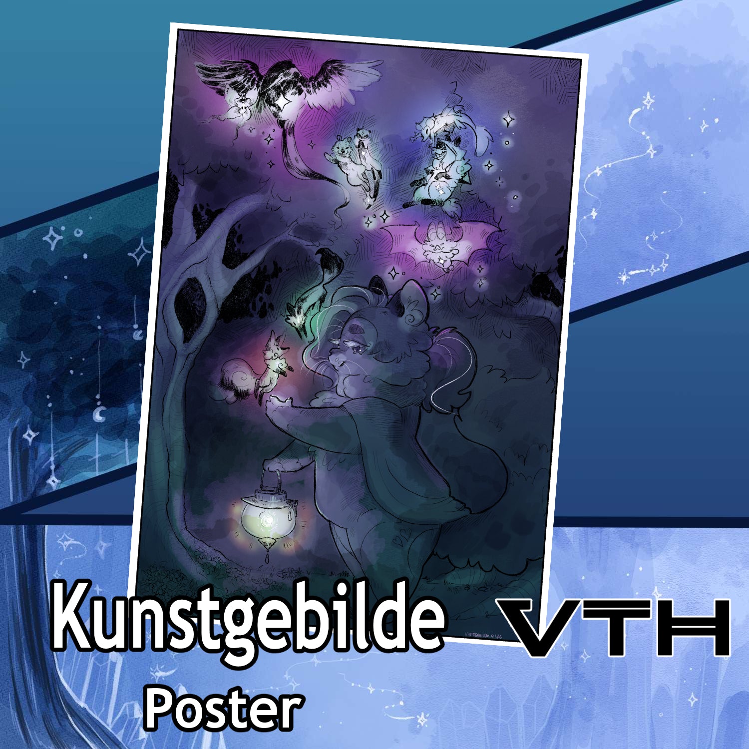 Kunstgebilde Into the Woods Poster