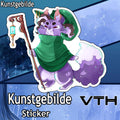 Kunstgebilde Magical Traveler Sticker