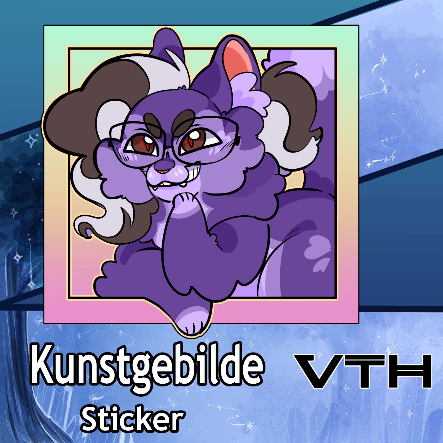 Kunstgebilde Menace Sticker