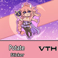Potate Little Goddess Sticker