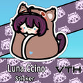 Luna Ccino Comfy Sticker
