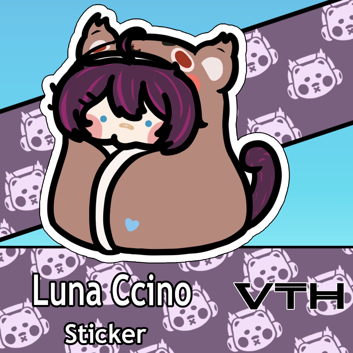 Luna Ccino Comfy Sticker