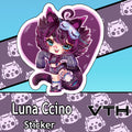 Luna Ccino Heart Sticker