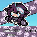Luna Ccino Cry Sticker