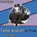 Chibi Father Astaroth Sticker - Master Biggles