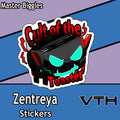 Zentreya Cult of the Toaster Sticker - Master Biggles