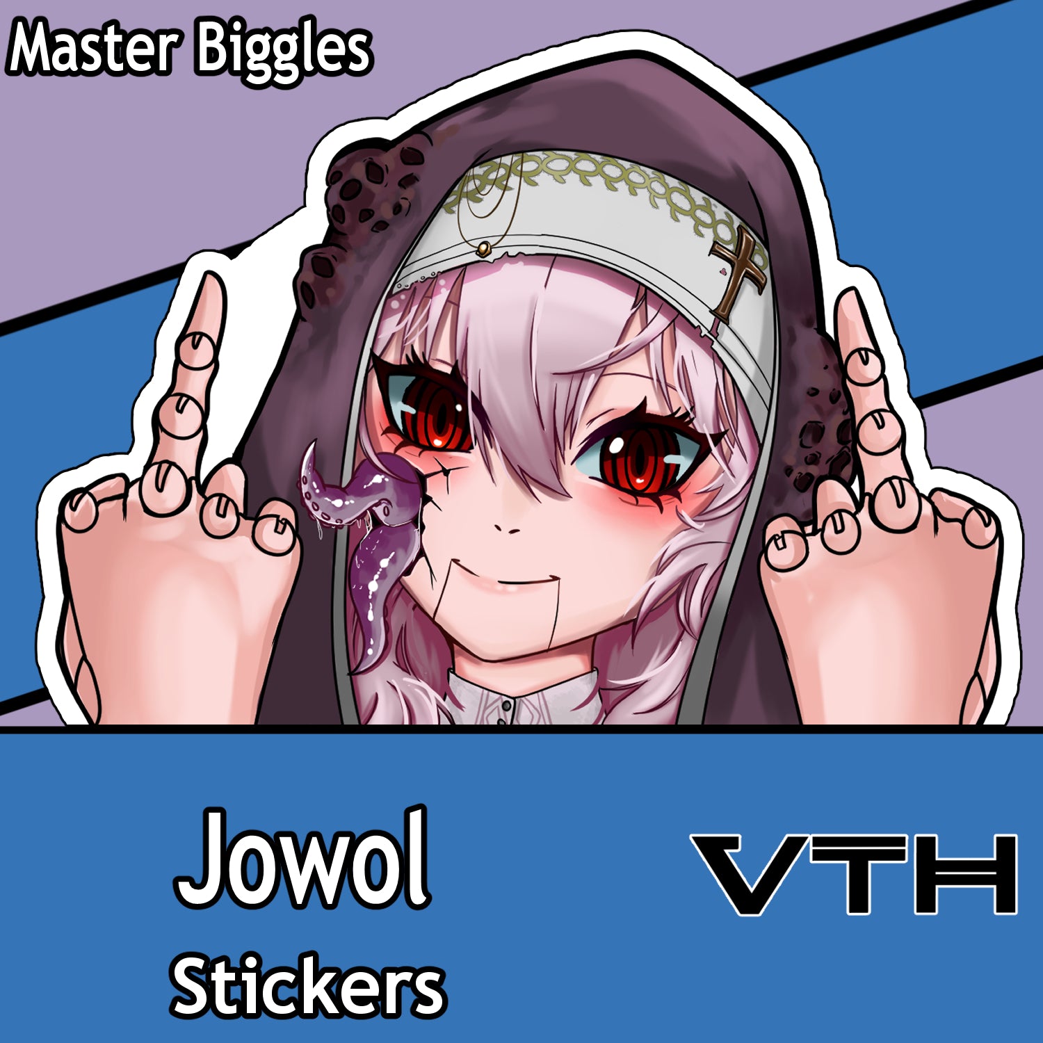 Jowol Fuck You Sticker - Master Biggles