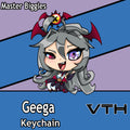 Chibi Geega Keychain - Master Biggles