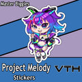 Chibi Projekt Melody Sticker - Master Biggles