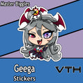 Chibi Geega Sticker - Master Biggles