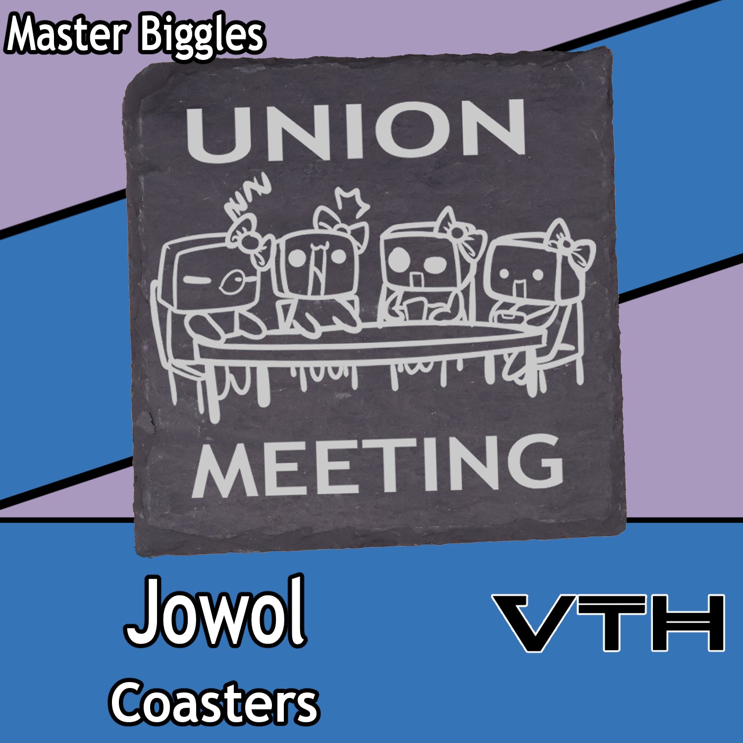Jowol Blockhead Union Meeting Coaster - Master Biggles