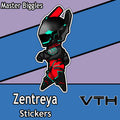Zentreya Walk Sticker - Master Biggles