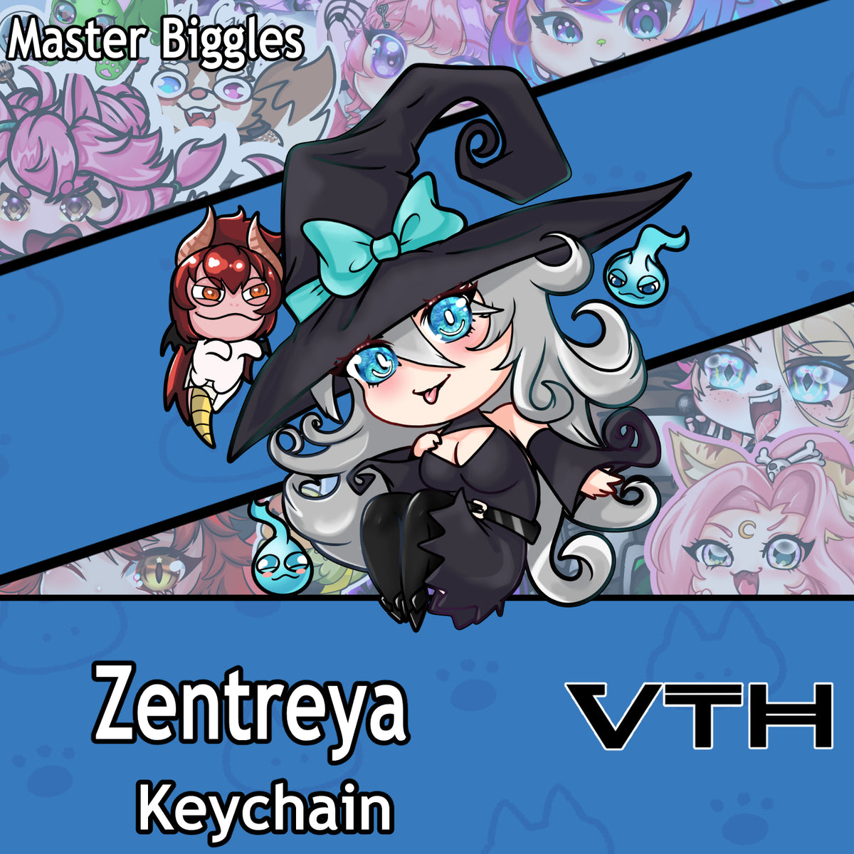 Witchy Zentreya Keychain - Master Biggles