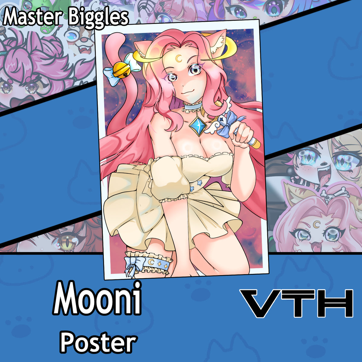 Magical Girl Mooni Poster - Master Biggles