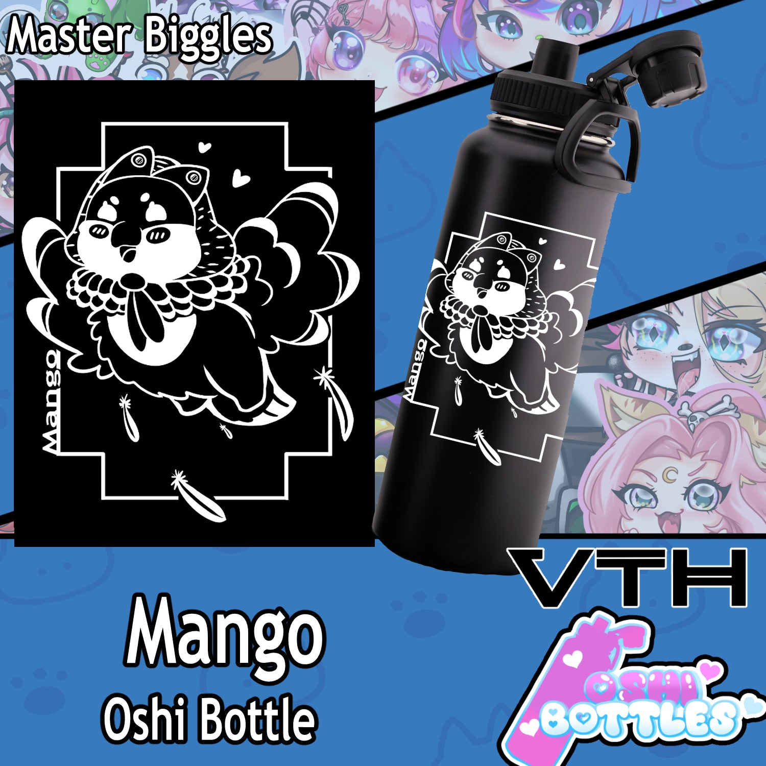 Mango Oshi Bottle - Master Biggles