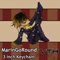 MarinGoRound Mistress Of Darkness Keychain