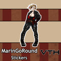 MarinGoRound Ringleader Sticker