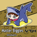 Master Biggles Cry In Piss Sticker