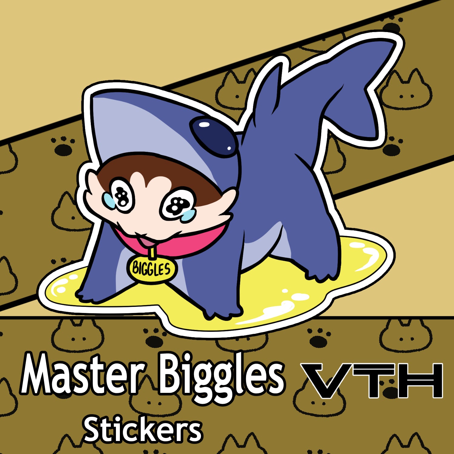 Master Biggles Cry In Piss Sticker