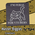 Master Biggles Feral For Vtubers Coaster