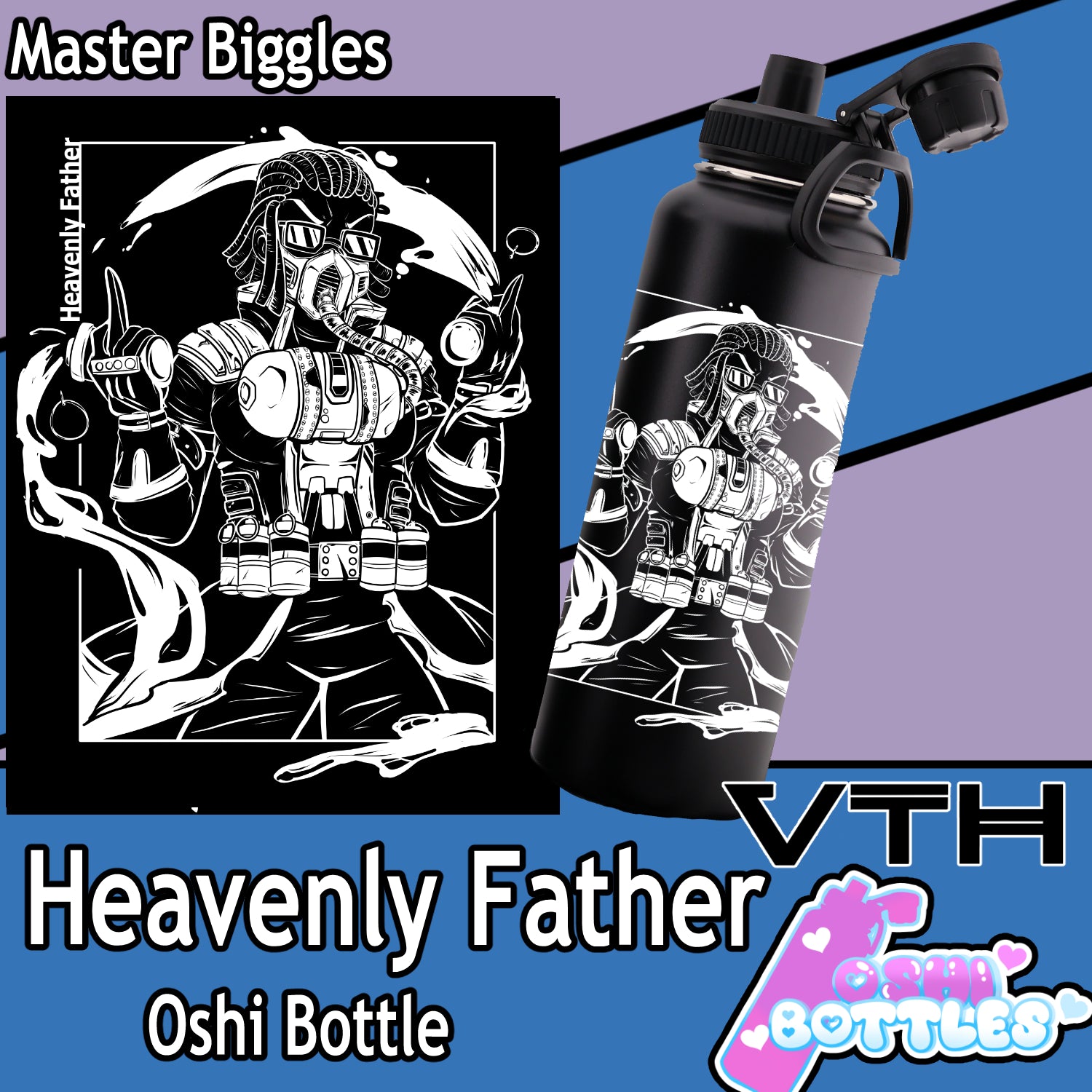 Heavenly Father Oshi Bottle - Master Biggles