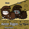 Master Biggles Cursed Worm Keychain