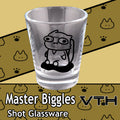 Master Biggles Proud Pisser Shot Glass