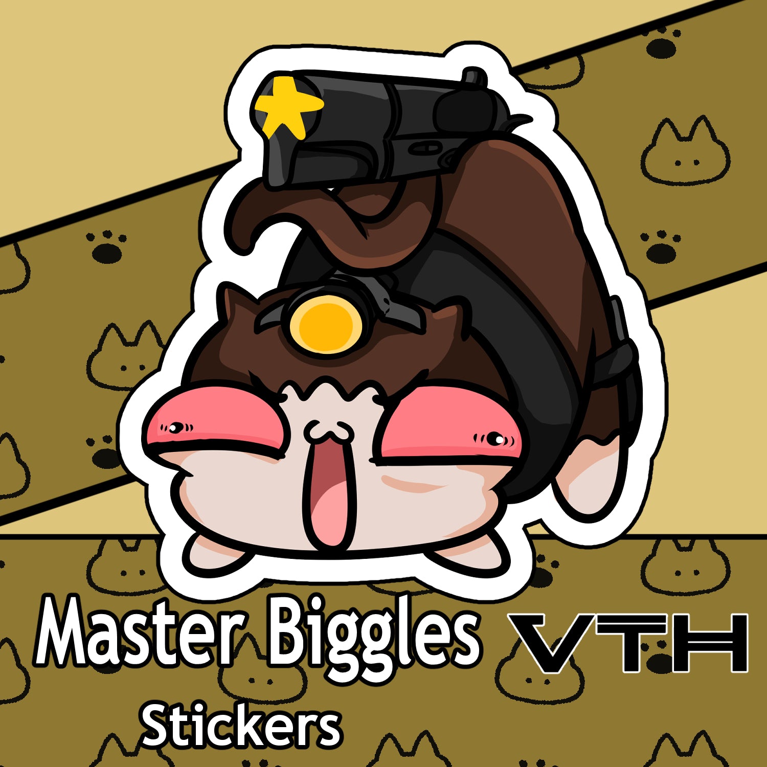 Master Biggles Tactical Sticker