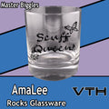 Amalee Scuff Queen Rocks Glass - Master Biggles