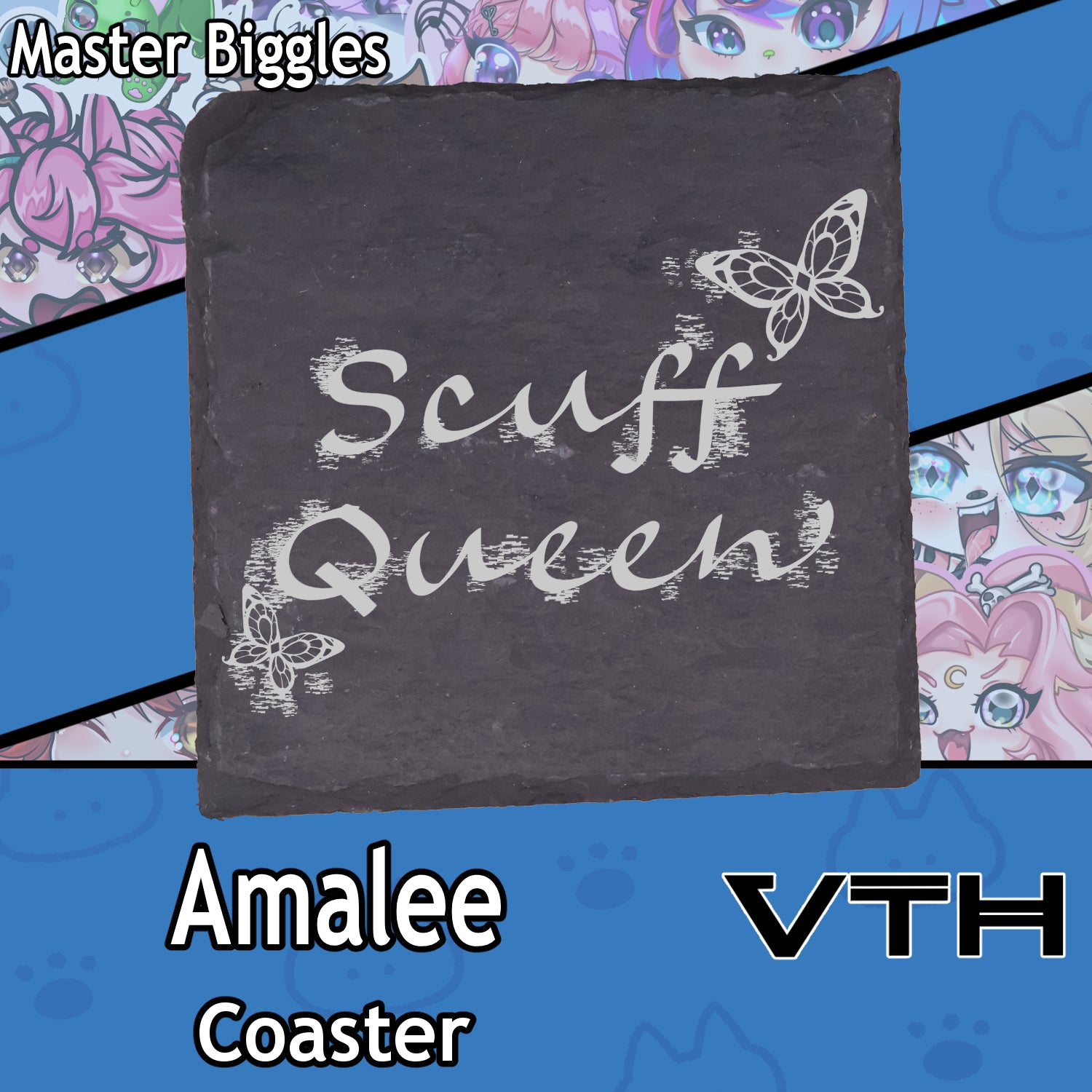 Amalee Scuff Queen Coaster - Master Biggles