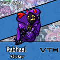 Lil Devil Kabhaal Sticker - Master Biggles