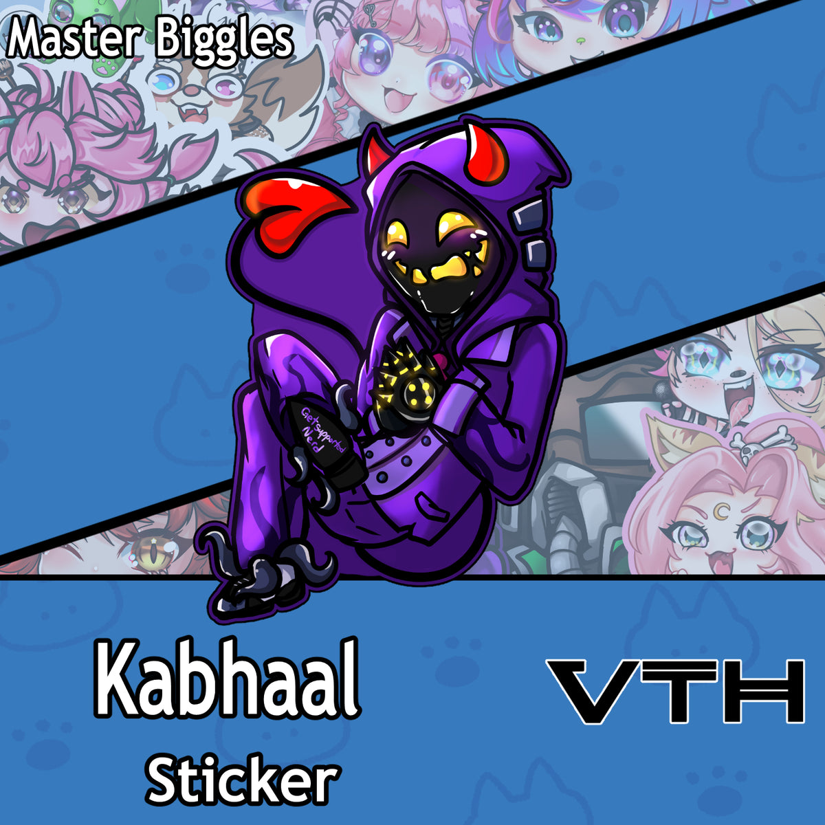 Lil Devil Kabhaal Sticker - Master Biggles