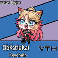 ObKatieKat Chibi Keychain - Master Biggles