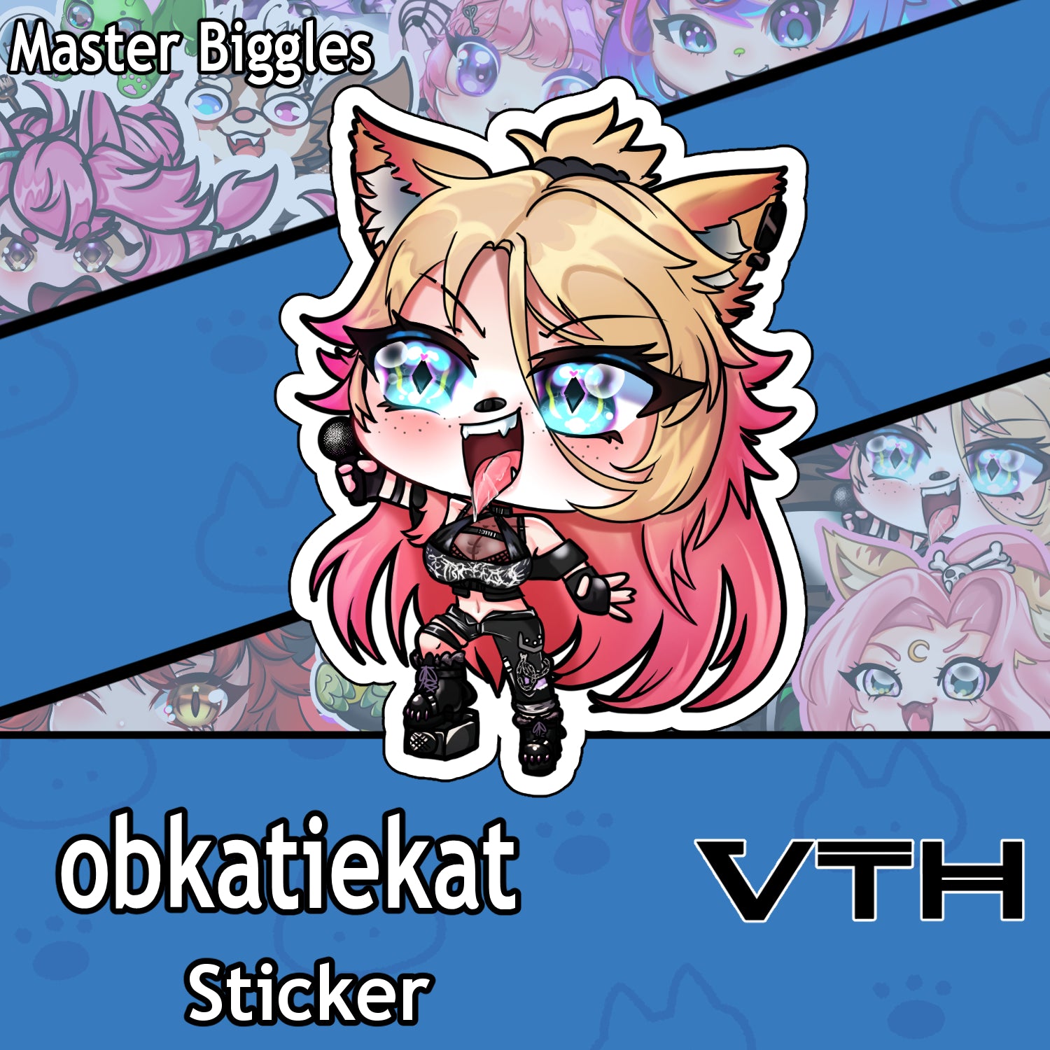 Obkatiekat Chibi Sticker - Master Biggles