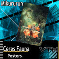 HoloLive Ceres Fauna Garden Poster - Mikururun